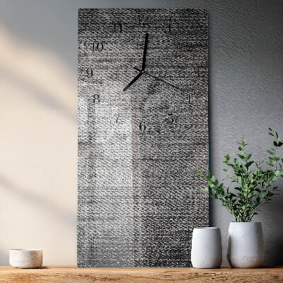 Orologio verticale Materiale