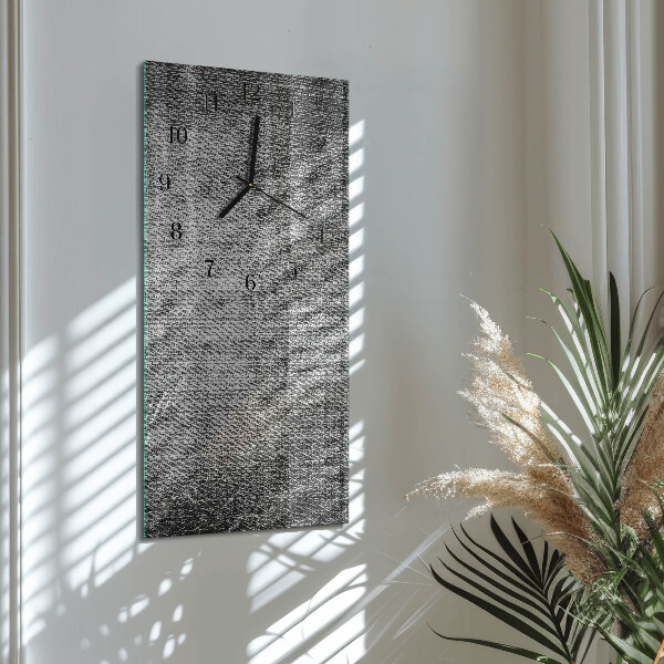 Orologio verticale Materiale