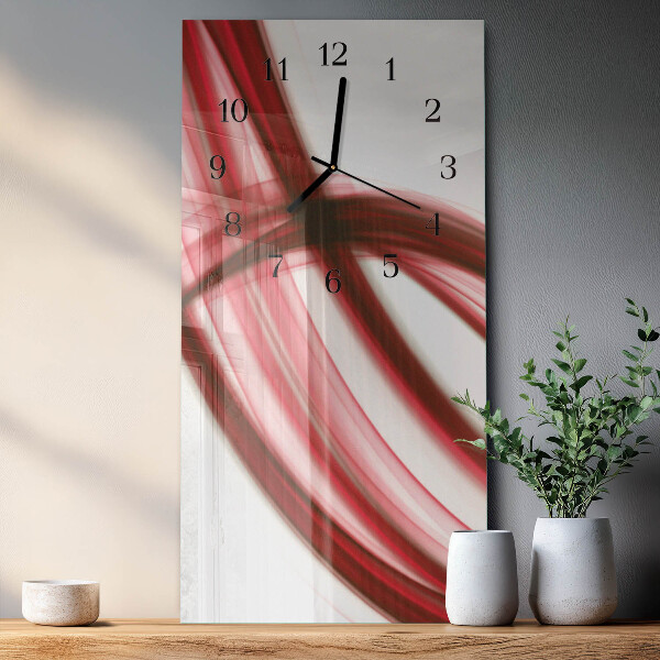 Orologio verticale Linee astratte