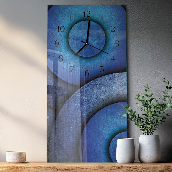 Orologio verticale L'arte dei cerchi
