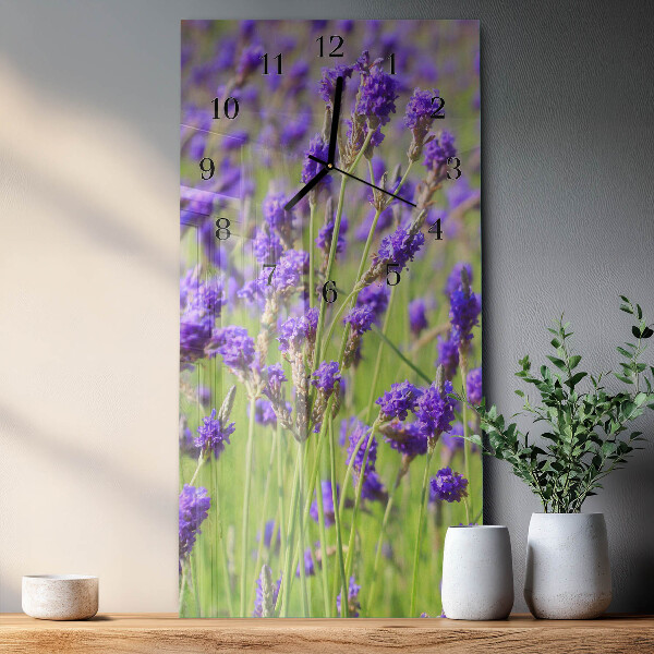 Orologio verticale Lavanda