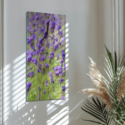 Orologio verticale Lavanda