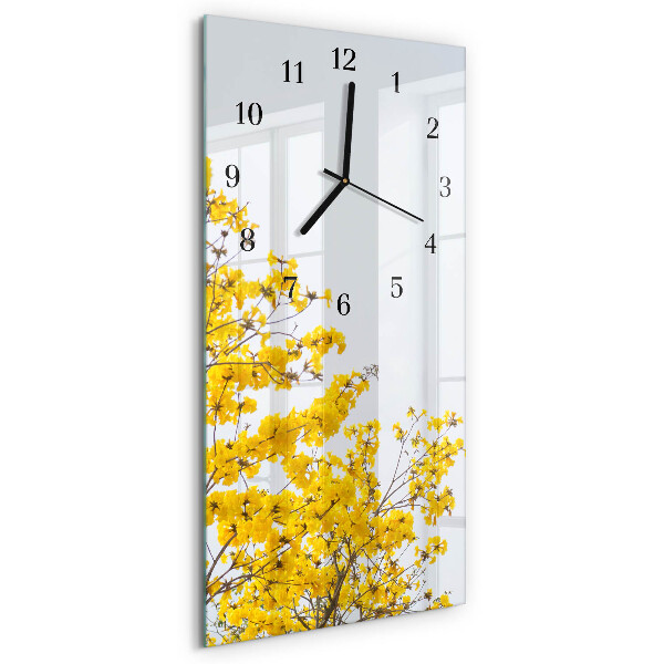 Orologio verticale Albero fiorito