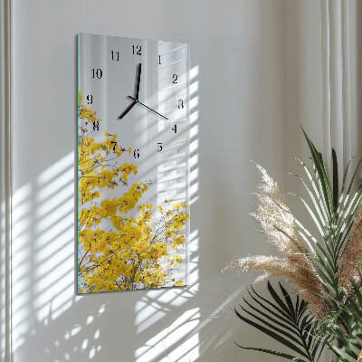 Orologio verticale Albero fiorito
