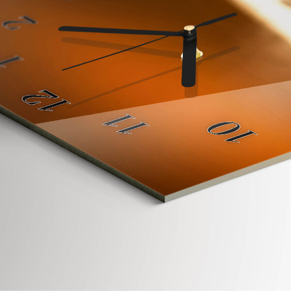 Orologio verticale chicchi di caffè