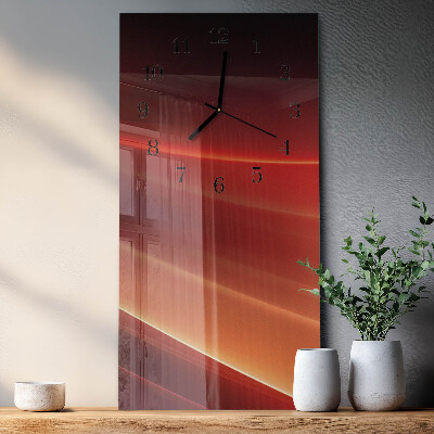 Orologio verticale Astrazione