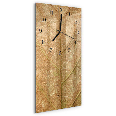Orologio verticale Foglio
