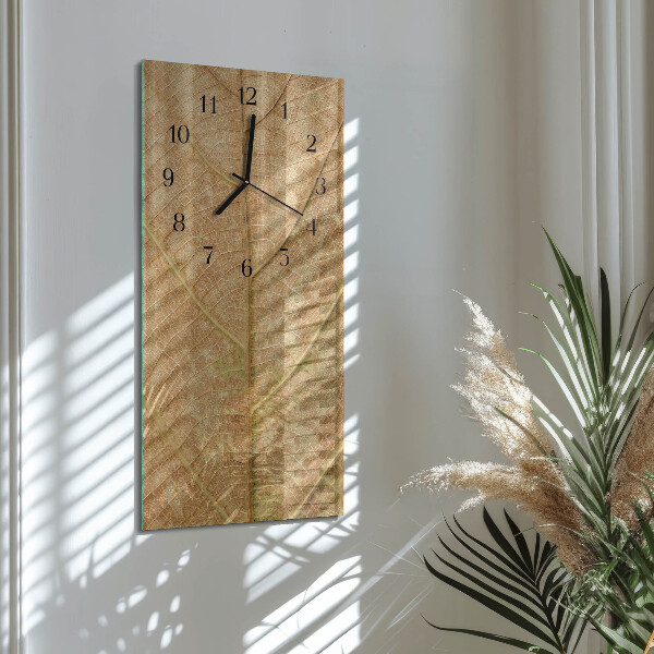 Orologio verticale Foglio