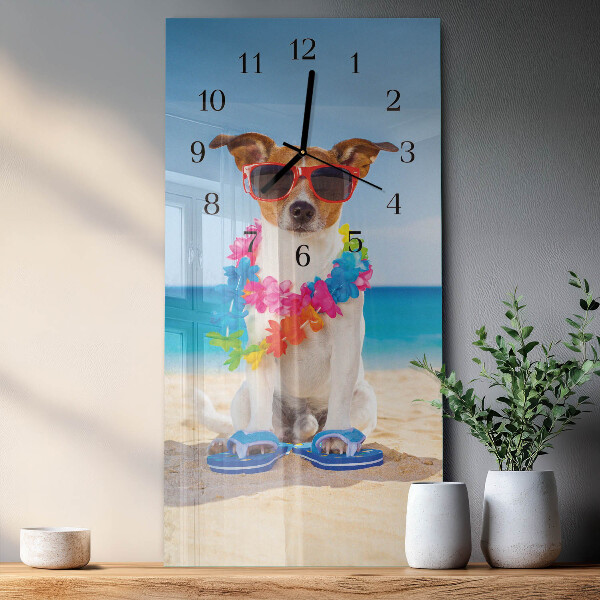 Orologio verticale Cane