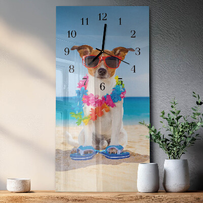Orologio verticale Cane