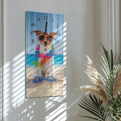 Orologio verticale Cane