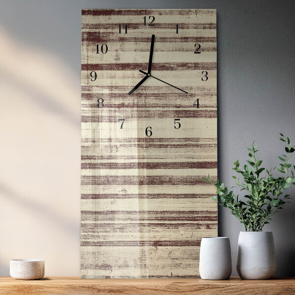 Orologio verticale tela cerata