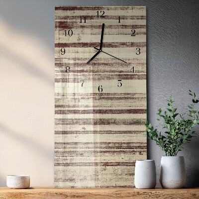 Orologio verticale tela cerata