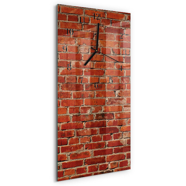 Orologio verticale Muro di mattoni