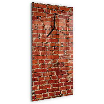 Orologio verticale Muro di mattoni
