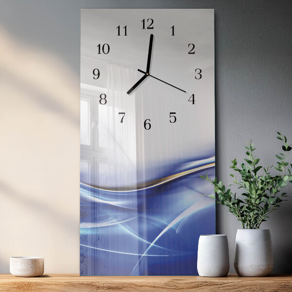 Orologio verticale Linee astratte