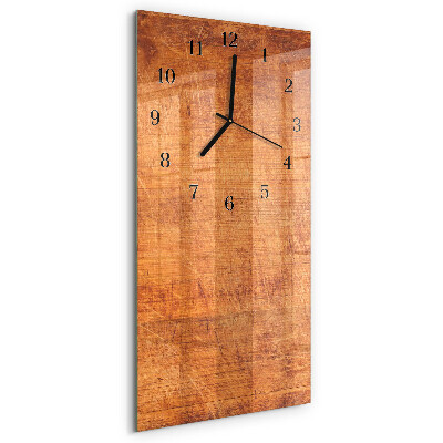Orologio verticale Tavole di legno