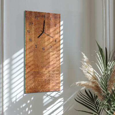 Orologio verticale Tavole di legno