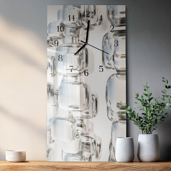 Orologio verticale cubo 3D
