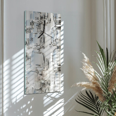 Orologio verticale cubo 3D