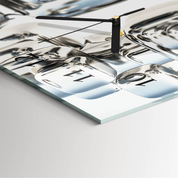 Orologio verticale cubo 3D