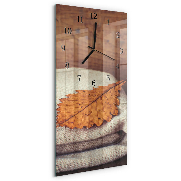 Orologio verticale Foglio