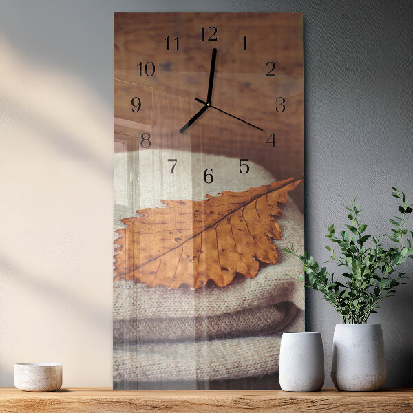 Orologio verticale Foglio
