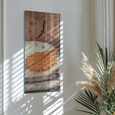 Orologio verticale Foglio