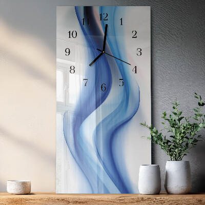 Orologio verticale Fumo astratto