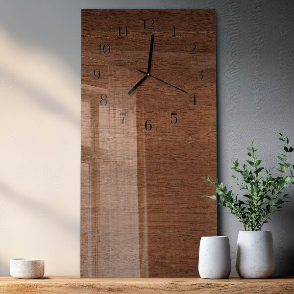 Orologio verticale Tavole di legno