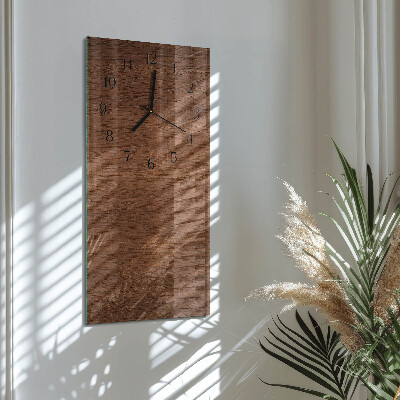 Orologio verticale Tavole di legno