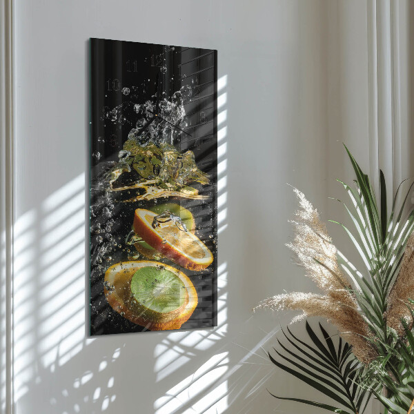 Orologio verticale Acqua di Frutta