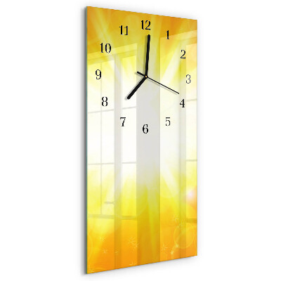 Orologio verticale luce solare
