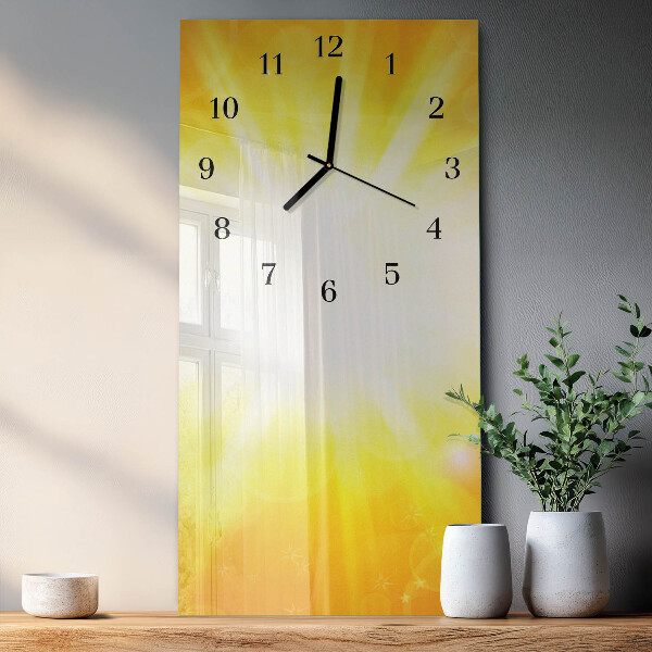 Orologio verticale luce solare