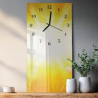 Orologio verticale luce solare