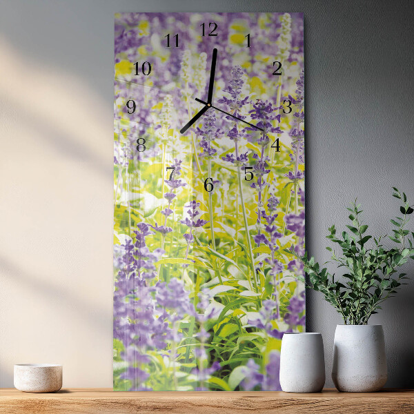 Orologio verticale Lavanda