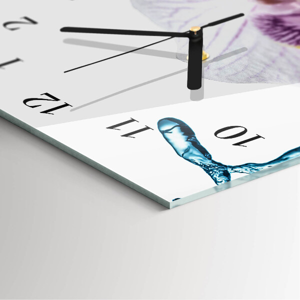 Orologio verticale Orchidea