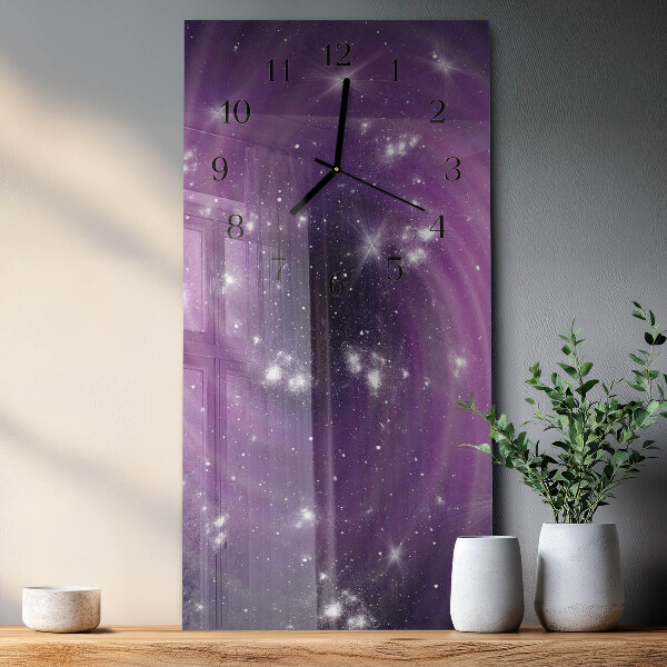 Orologio verticale Astrazione