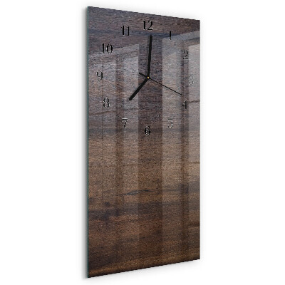 Orologio verticale Tavola di legno