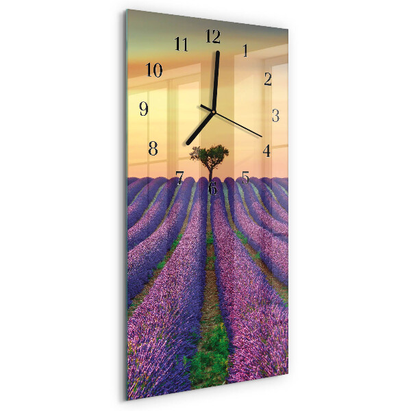 Orologio verticale Campo di lavanda
