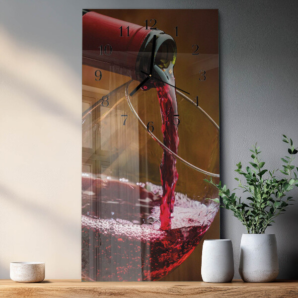 Orologio verticale Vino