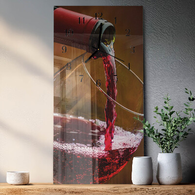 Orologio verticale Vino