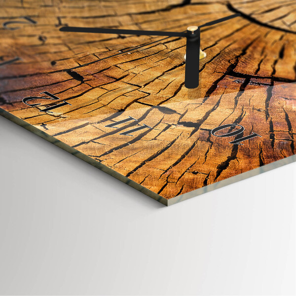Orologio verticale Venature del legno