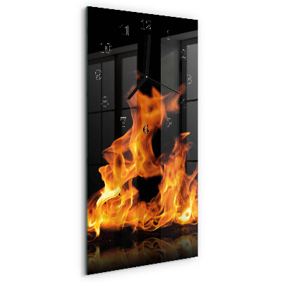 Orologio verticale Fuoco