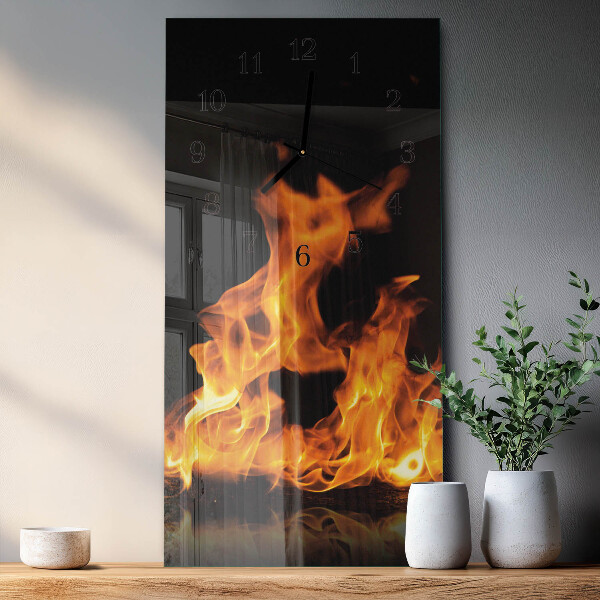 Orologio verticale Fuoco