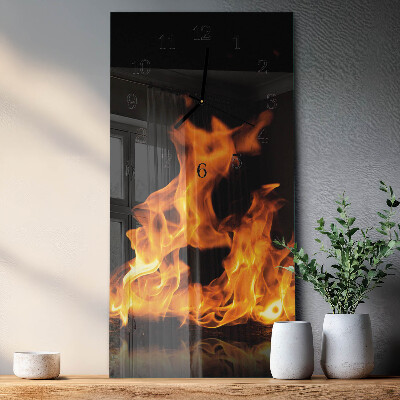 Orologio verticale Fuoco