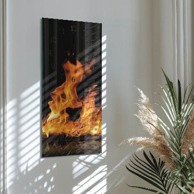 Orologio verticale Fuoco
