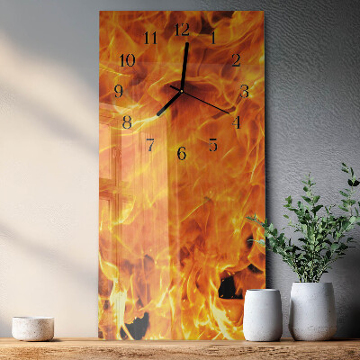 Orologio verticale Fuoco