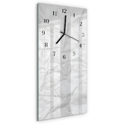 Orologio verticale Foglio di carta