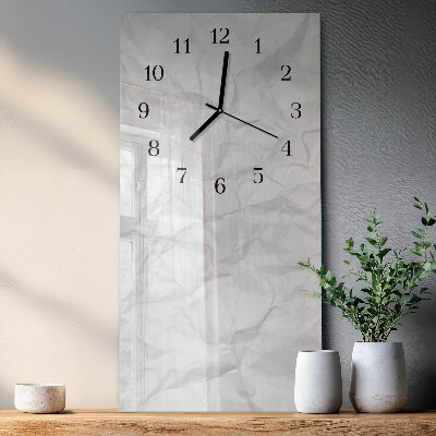 Orologio verticale Foglio di carta
